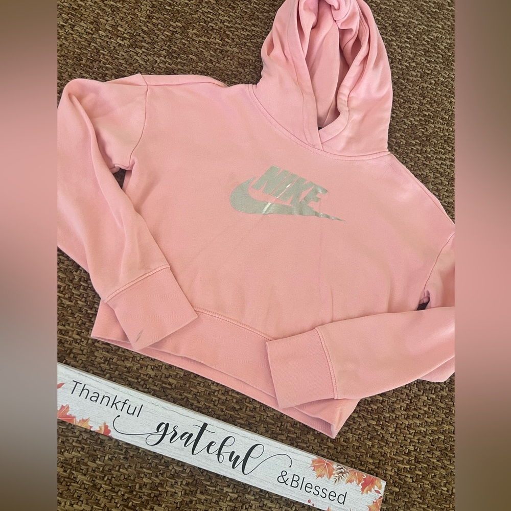 Girl Nike Cropped hoodie - Picture 2 of 5